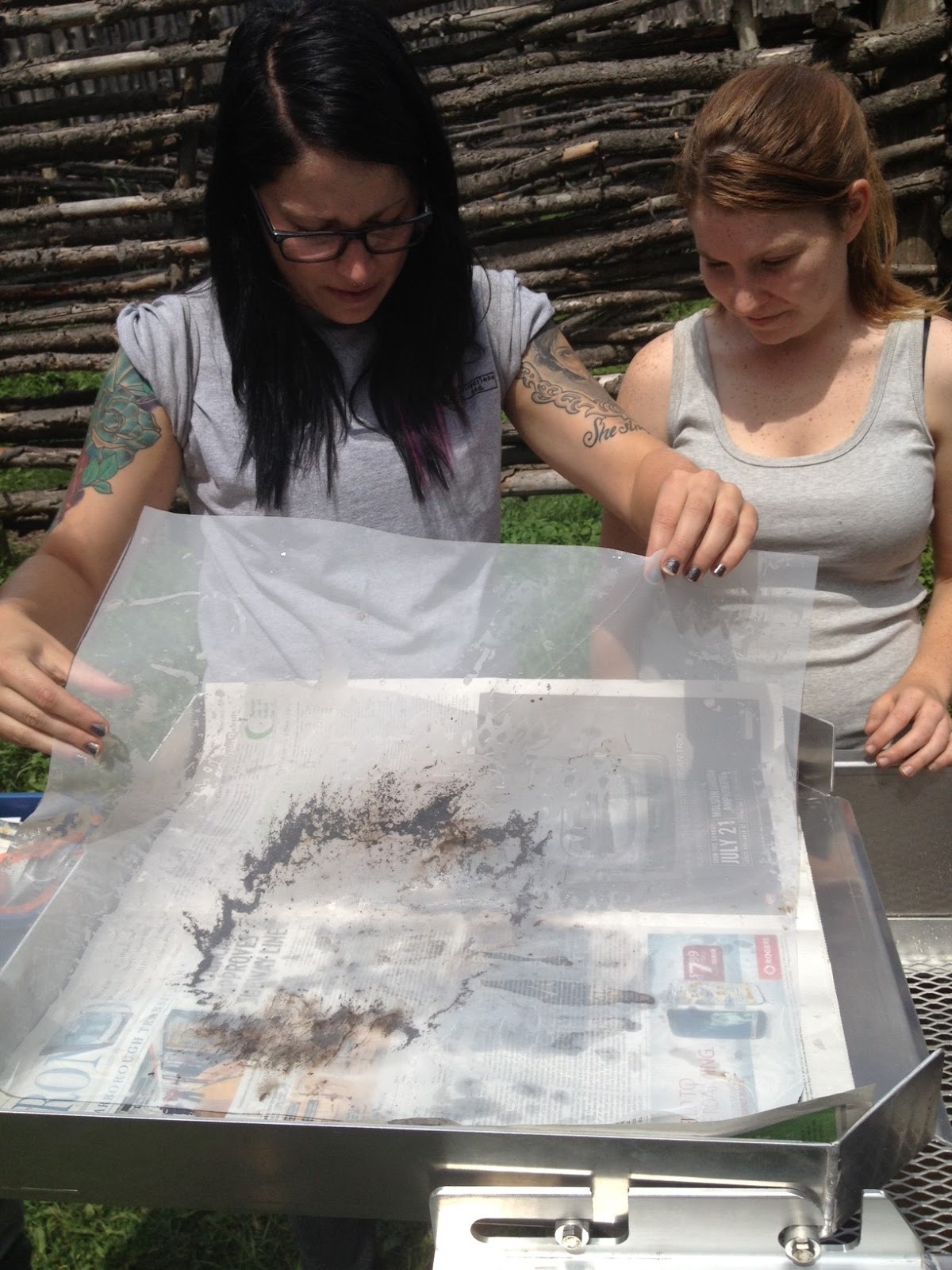 Sustainable Archaeology Flotation Machine in Action