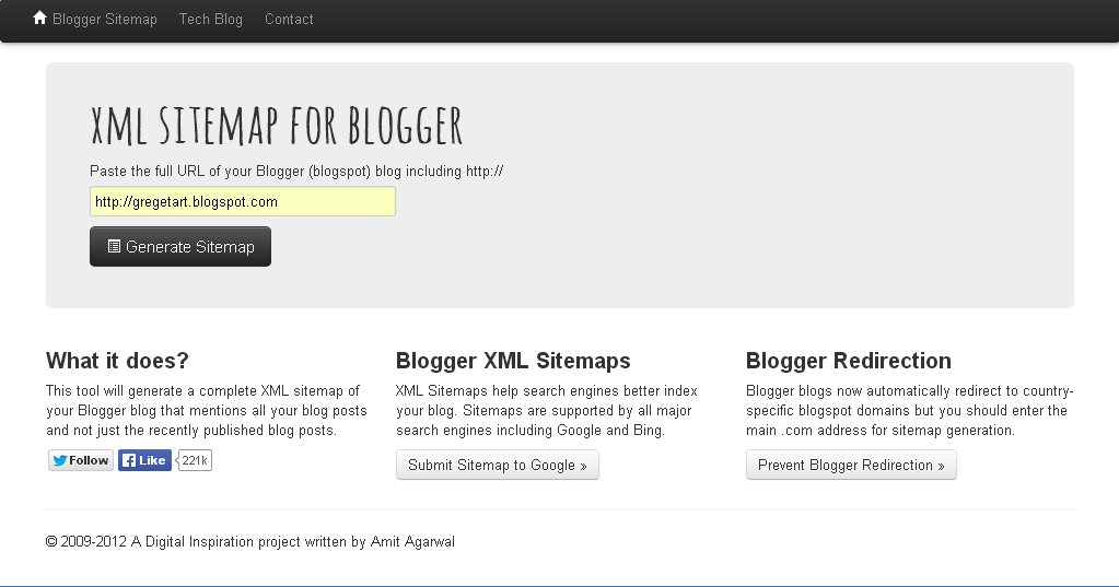 Cara submit sitemap