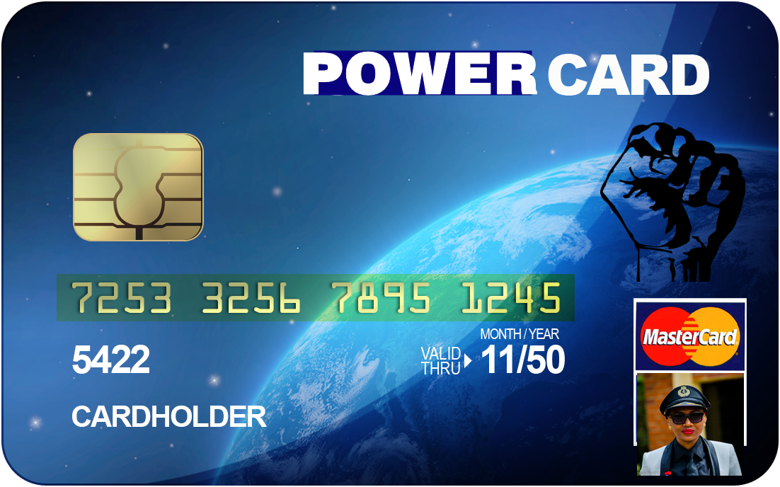 credit card specimen