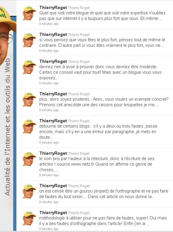 time line twitter de thierry roget