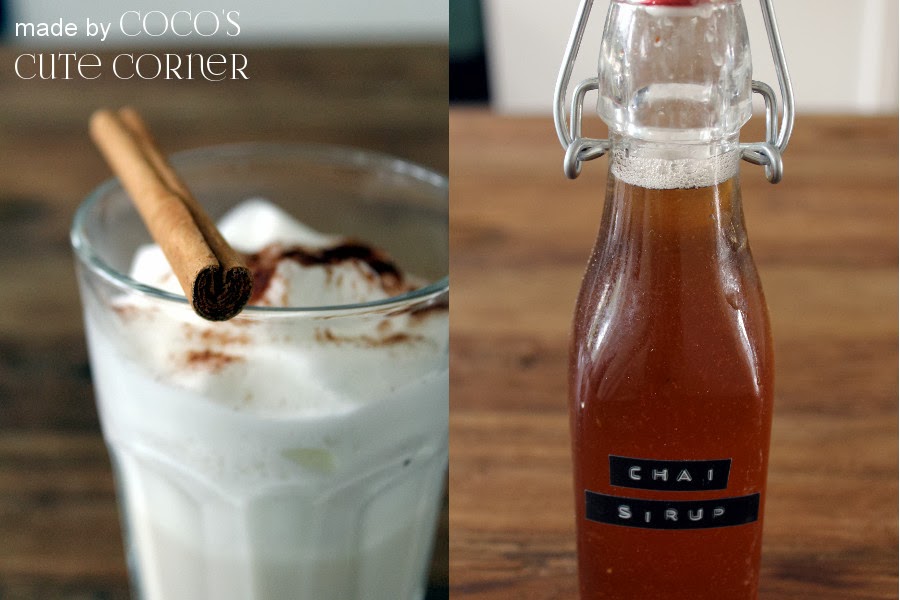 Coco's Cute Corner Chai Sirup Chai Latte à la Starbucks