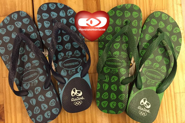 Havaianas edição especial para Olimpíadas 2016 top modelo Carioca Havaianas edição especial para Olimpíadas 2016 top modelo Carioca
