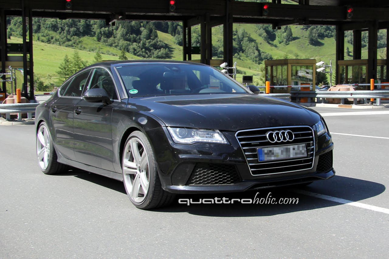 Spied: Audi RS7 caught testing in the Austrian Alps | quattroholic.com