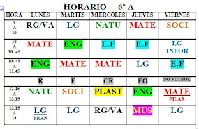 HORARIOS