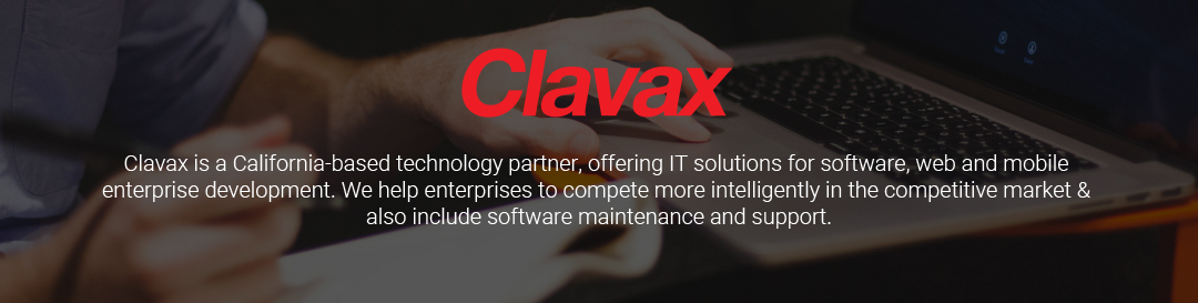 Clavax | Web + Mobile App development company California