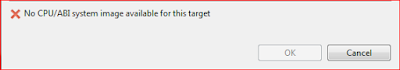 VB 2010 No CPU/ABI system image available for this target