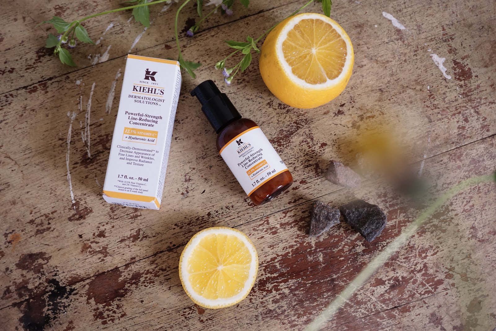 [Review] Kiehl's PowerfulStrength LineReducing Concentrate 12.5 Vitamin C Stevie Wong