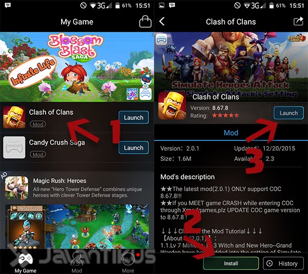 Seting Xmodgames Cara Seting Xmodgames