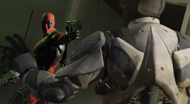 Deadpool SDCC 2012 Video Game Teaser Trailer featuring the Merc with a Mouth Breaking the Fourth Wall of video games
