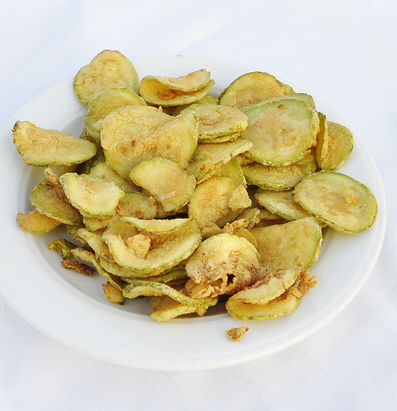 Crispy fried zucchini Crispy fried zucchini