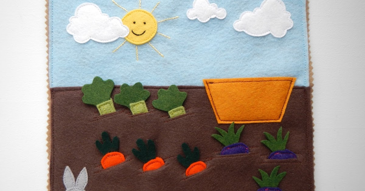 cheriesparetime Felt Garden Toy