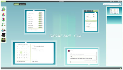 Gaia GNOME Shell Theme, Ubuntu, Linux, GDM Themes, GNU/Linux