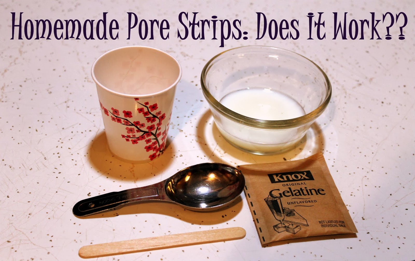 My "Almost" Provincial Life Homemade Pore Strips Does it Work??