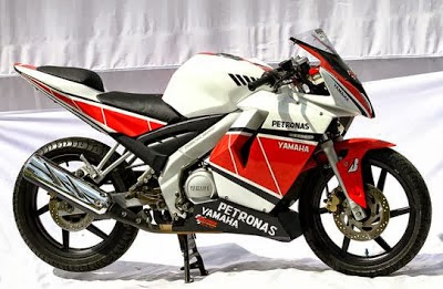 gambar modifikasi motor vixion