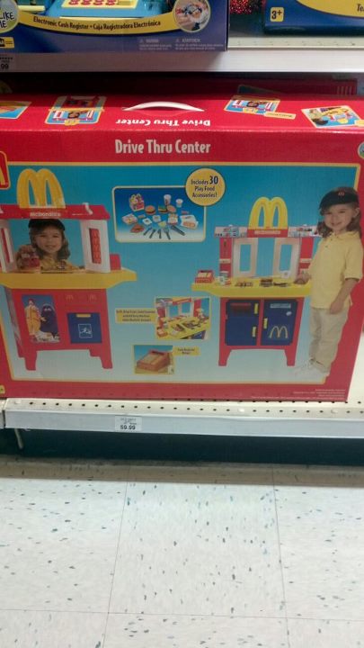 mcdonalds drive thru playset toys r us