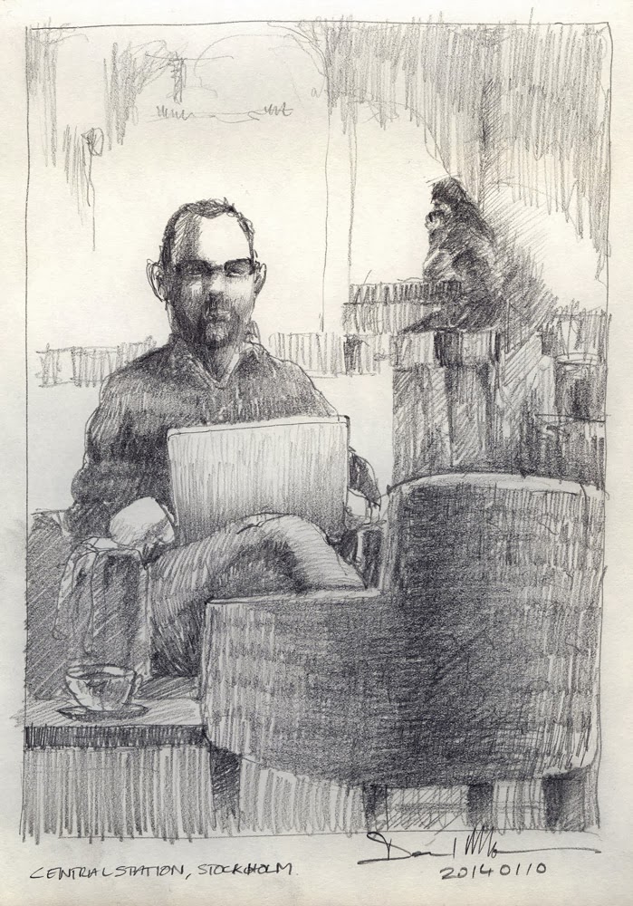 On the way to work On the way to work by David Meldrum