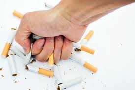 no mas cigarrillos de golpe