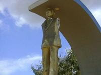 estátua chefe