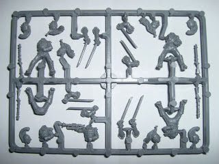 Perry Miniatures French Heavy cavalry command sprue 