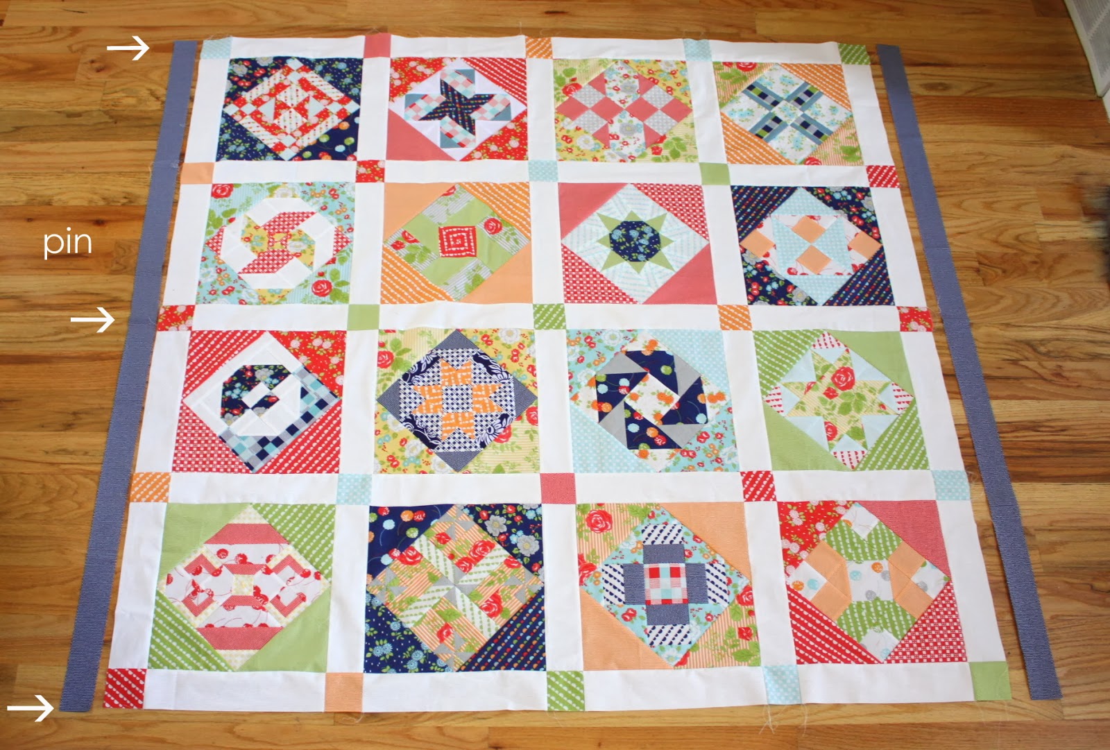 Virtual Quilting Bee Sashing and Borders Diary of a Quilter a
