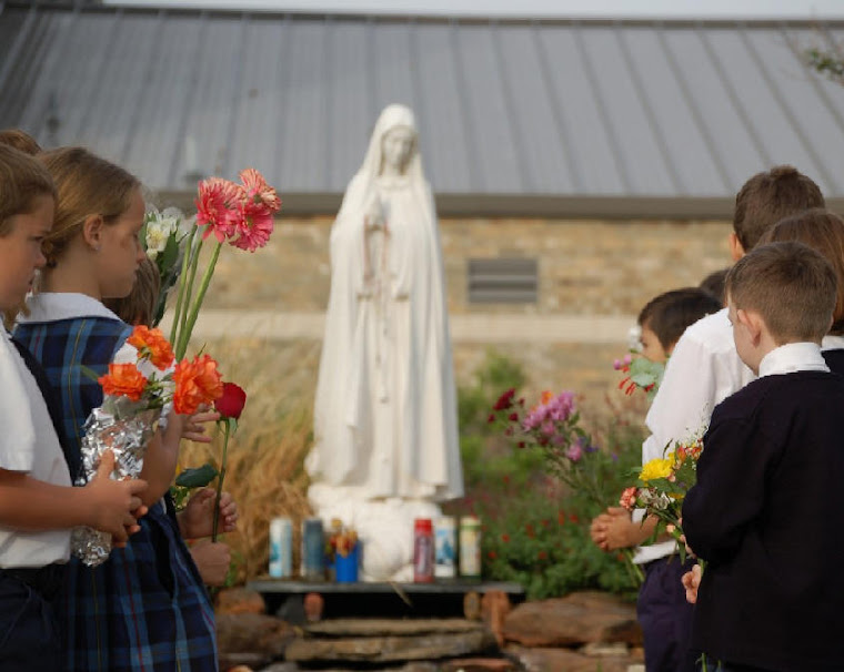 Catholic Children Bow Down