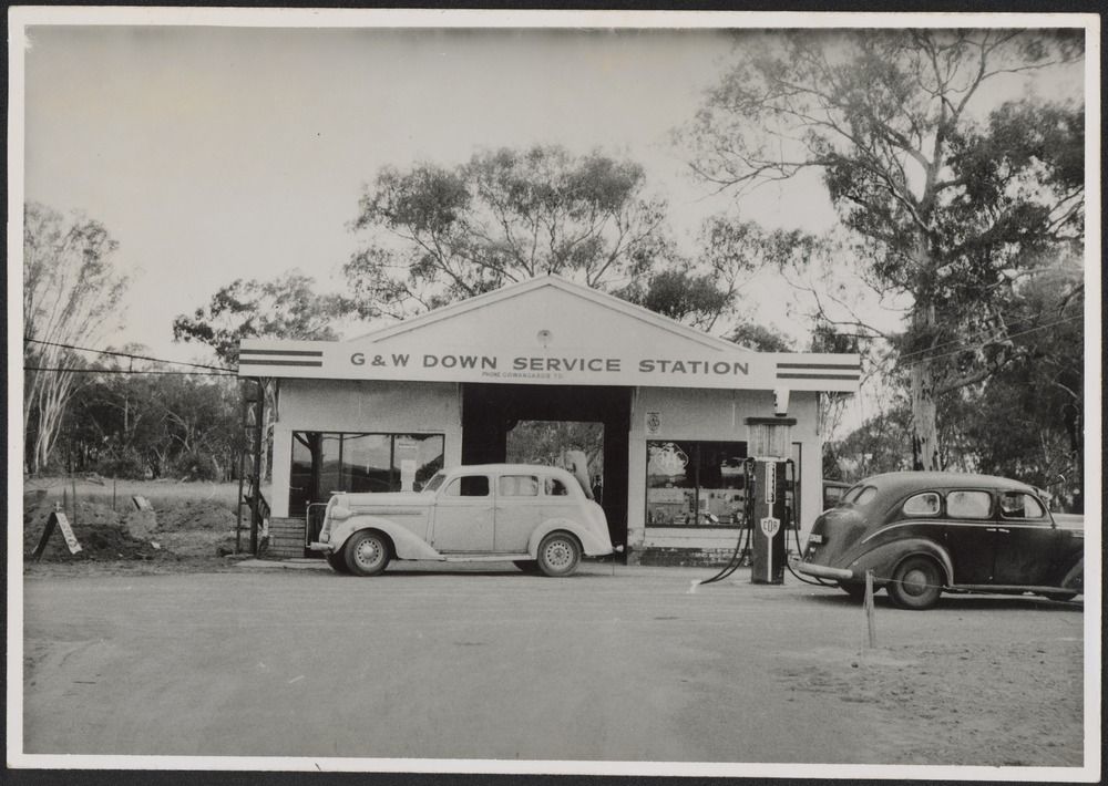 Historic Trucks Service Stations in Victoria, 1920s to 1950s.