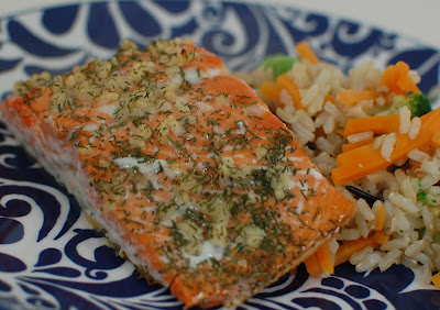 Garlic Dill Salmon