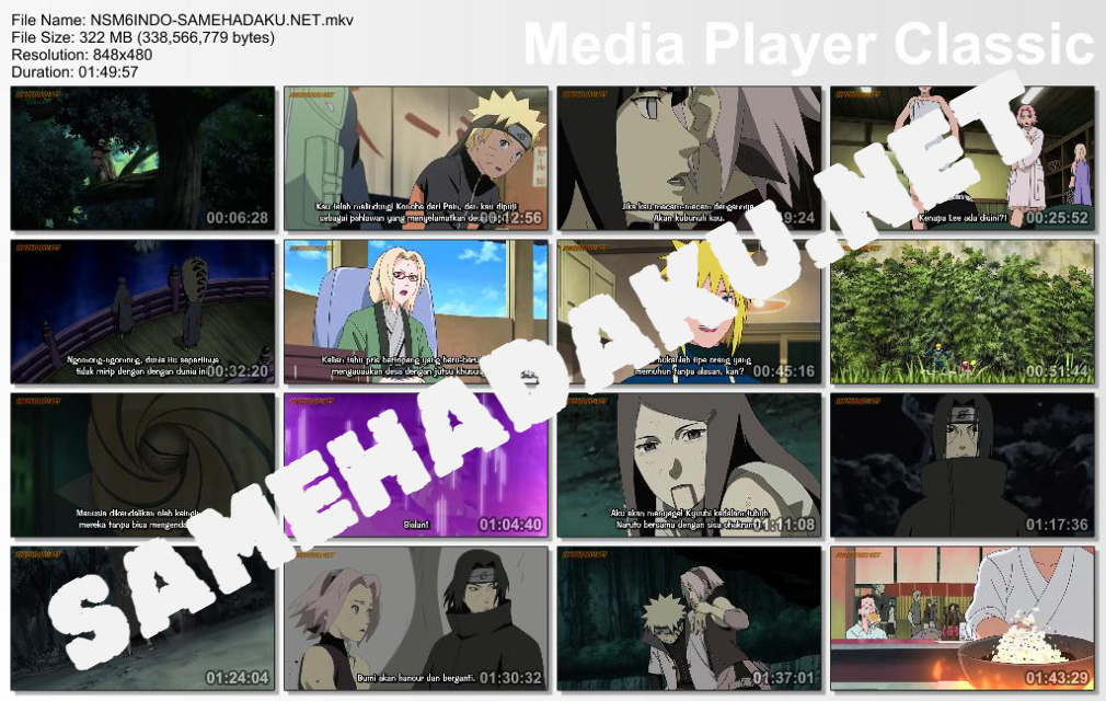 Download Naruto Movie 6 Sub Indo Mp4 Player