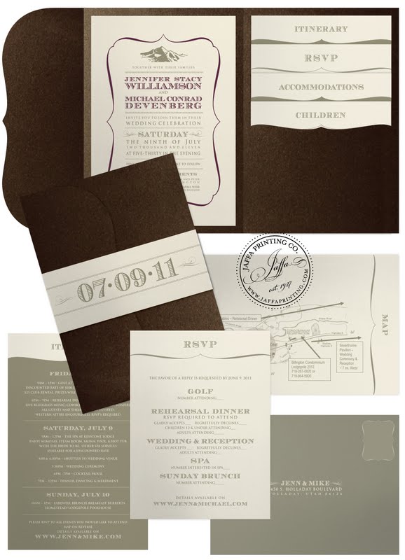 What 39s not to love about this beautiful Mountain Storybook Invitation from What 39s not to love about this beautiful Mountain Storybook Invitation from