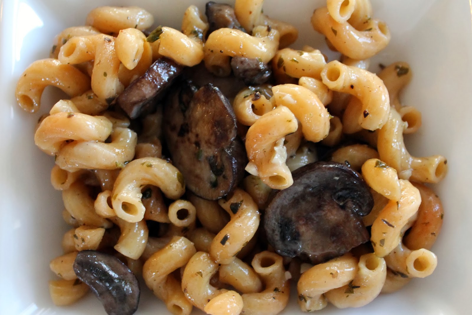 Toasted Mushroom Pasta