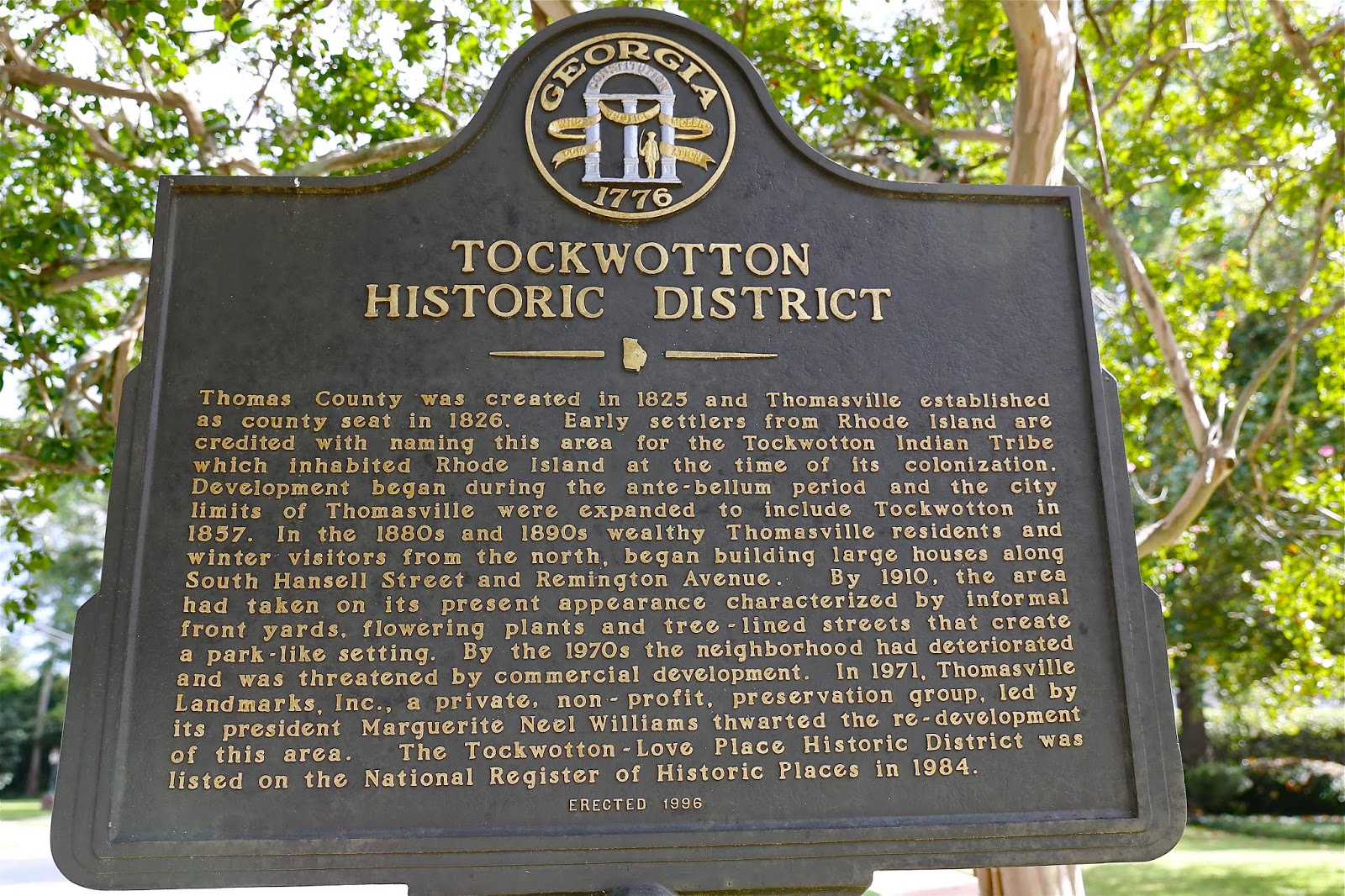 Sweet Southern Days Historic Homes in Thomasville,