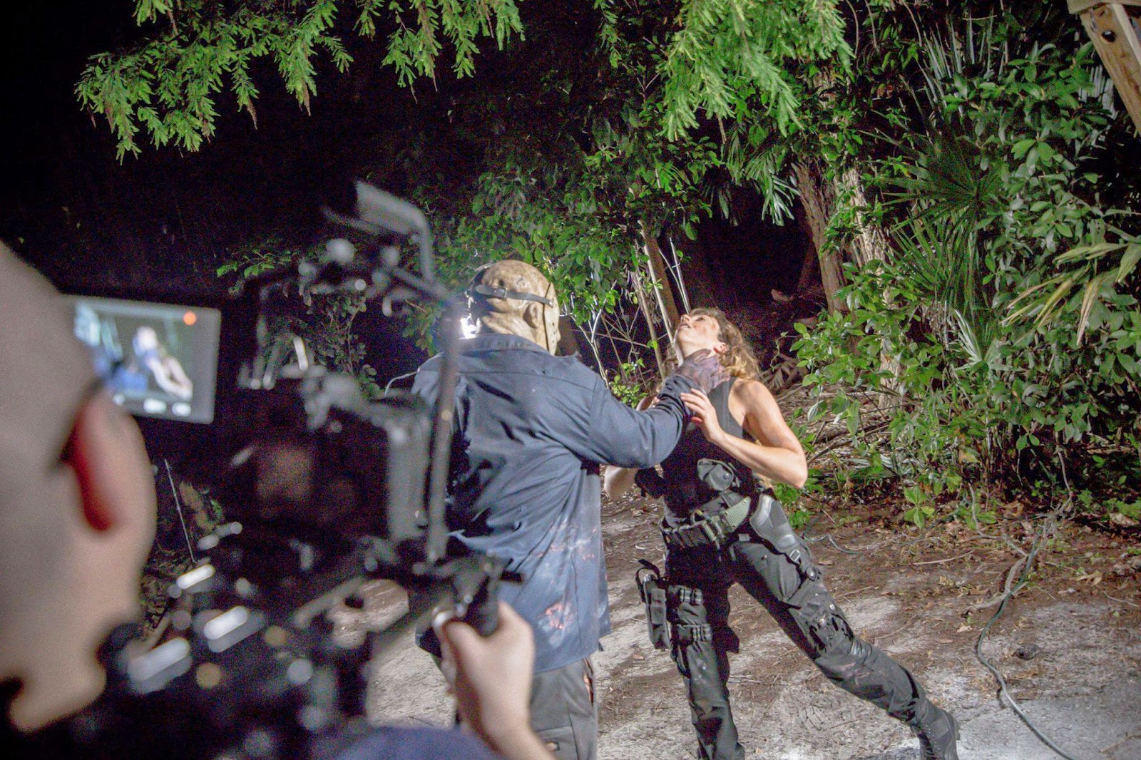 Behind The Scenes On 'Slash/Up' Web Series Episode 'Jason Voorhees vs Sarah Connor'
