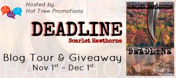 Deadline by Scarlet Hawthorne Promo + Giveaway