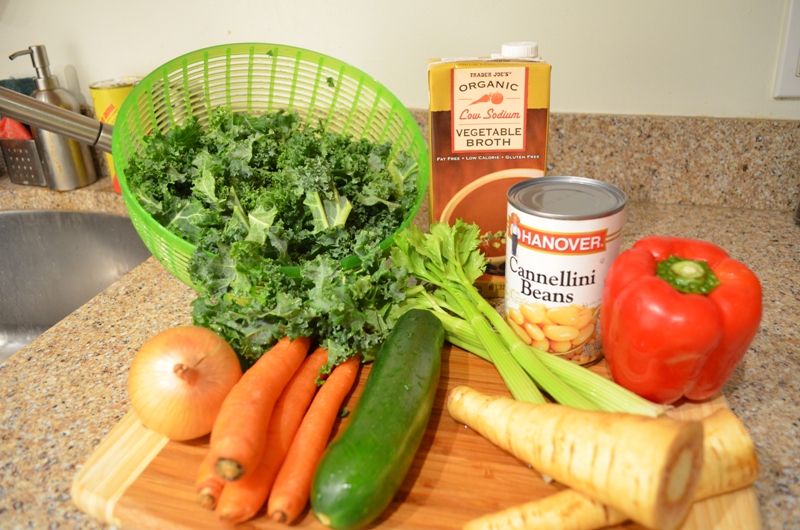 The Inventive Vegetarian Vegetable Soup for the Sick