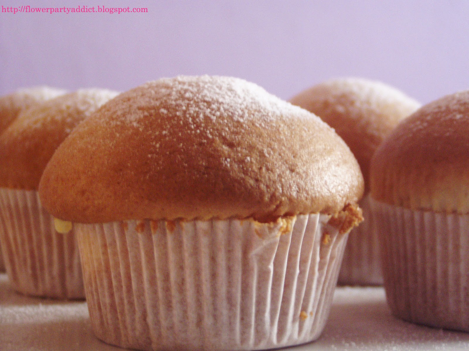 Flowerparty Mennyei vanília pudingos muffin