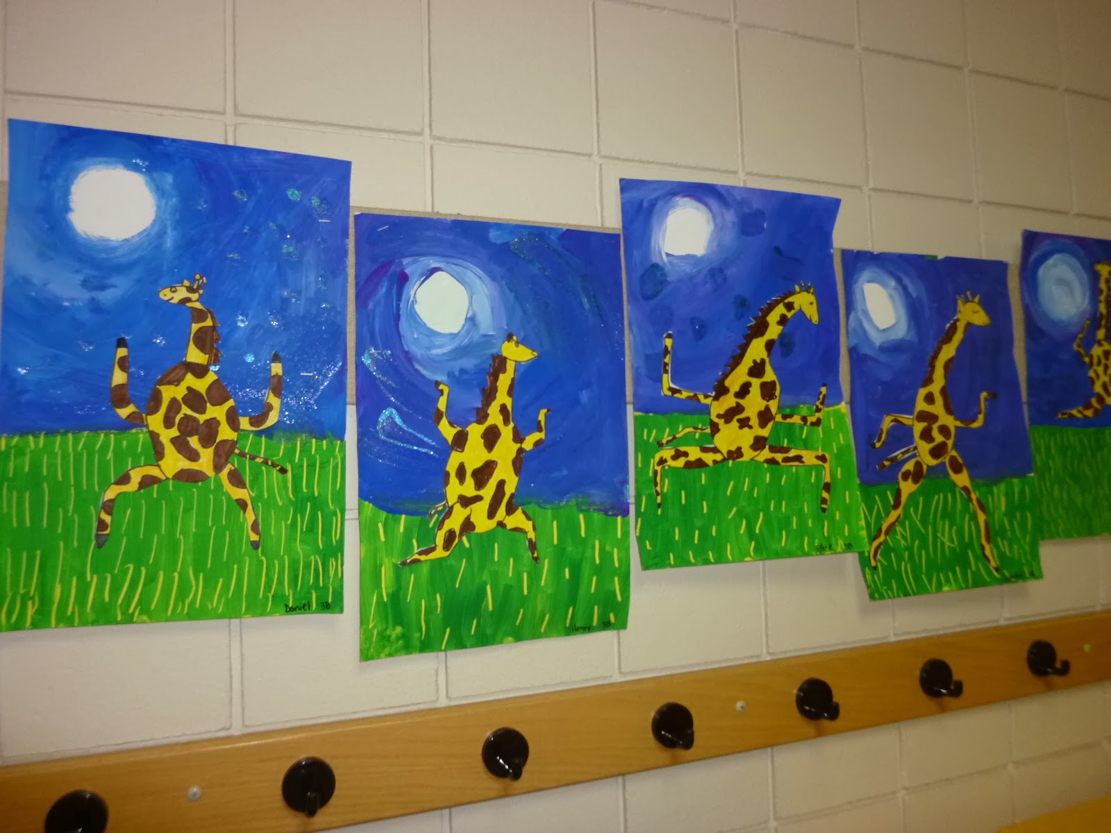 Mrs. Werner's Art Room: 3rd Grade Giraffes Can't Dance