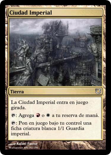 Cartas Warhammer 40k para Magic Ciudad+Imperial