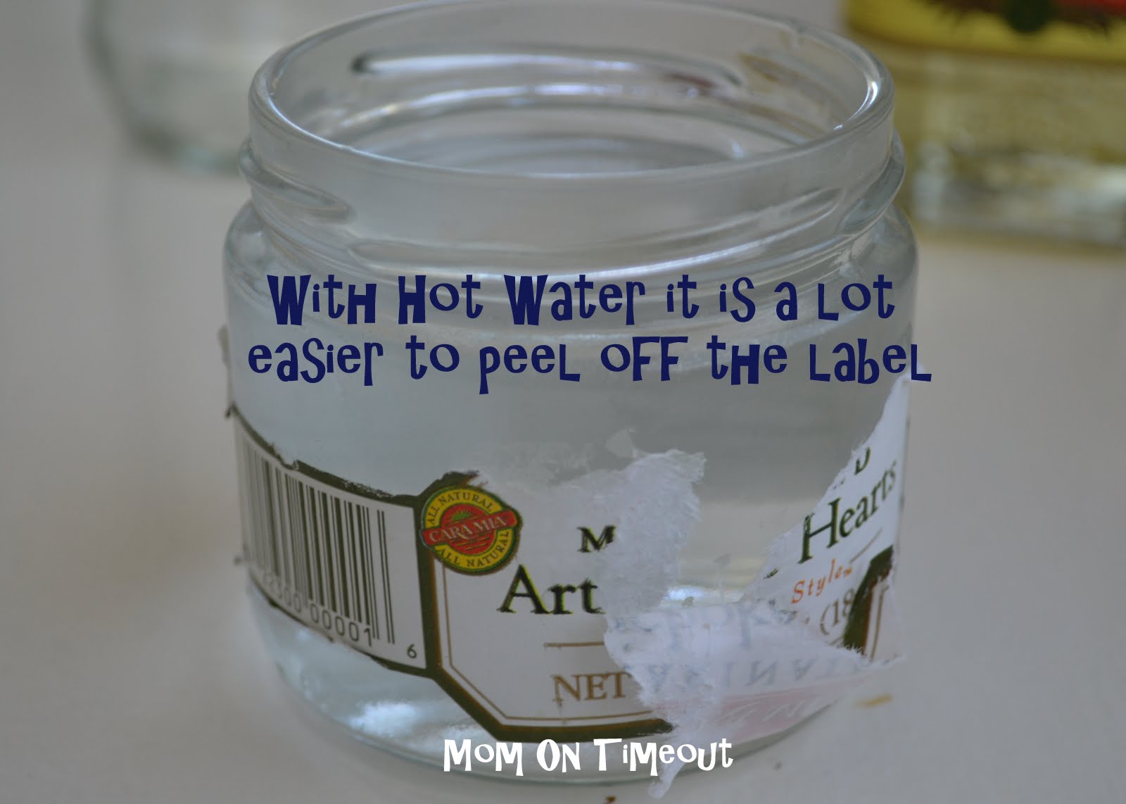 Two Easy Ways To Remove Jar Labels Mom On Timeout