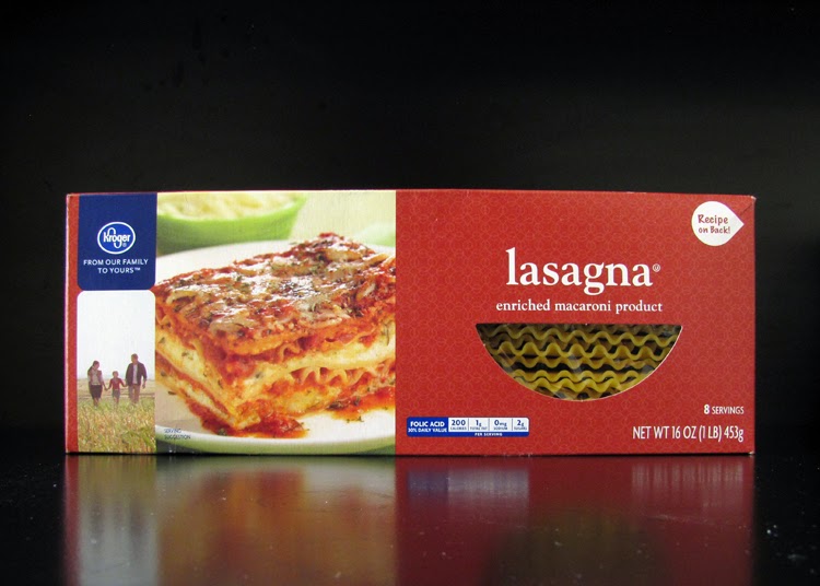 Smells Like Food in Here Kroger Lasagna