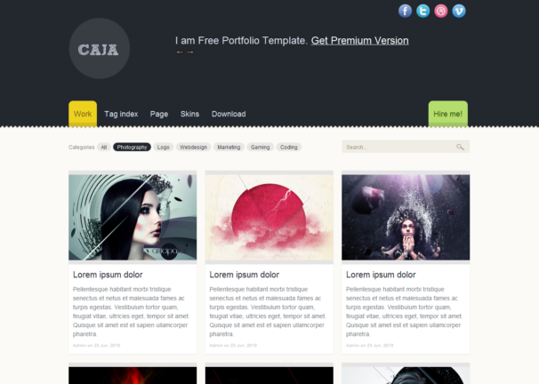 Html5 Templates  With Css3