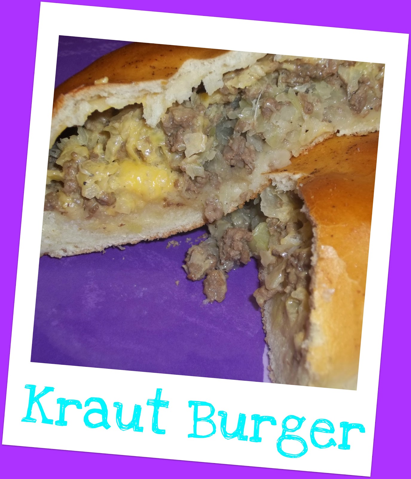 FoodThoughtsOfaChefWannabe Kraut Burger