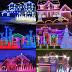 Merrily Caroling Christmas Houses