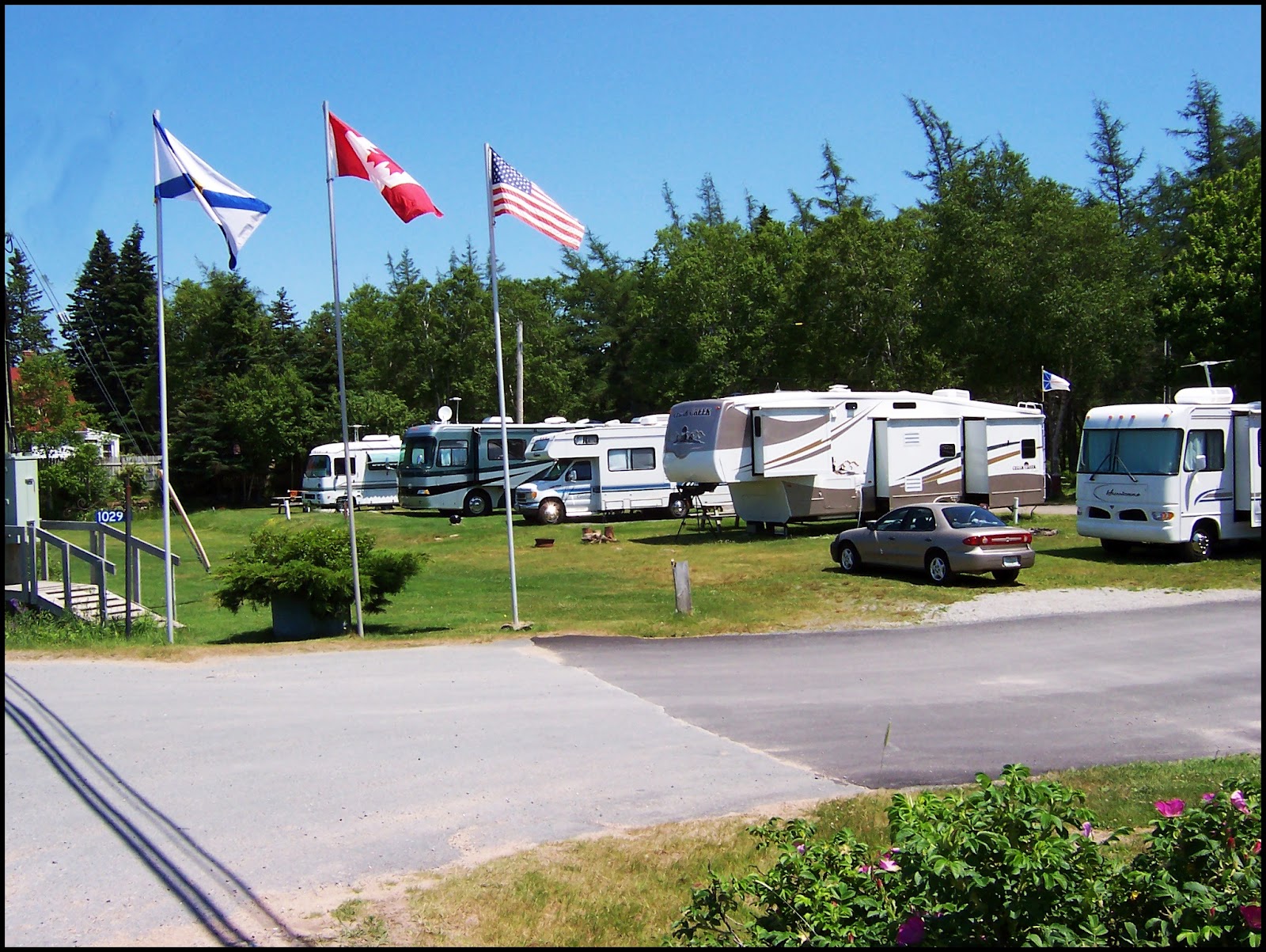 Tassie's Campground Reviews Wayside RV Park Glen Margaret, Nova