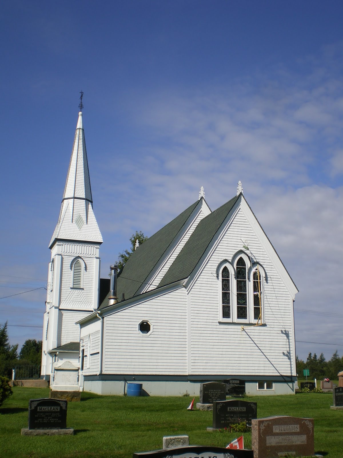 P.E.I. Heritage Buildings St. John's Anglican Church, Ellerslie