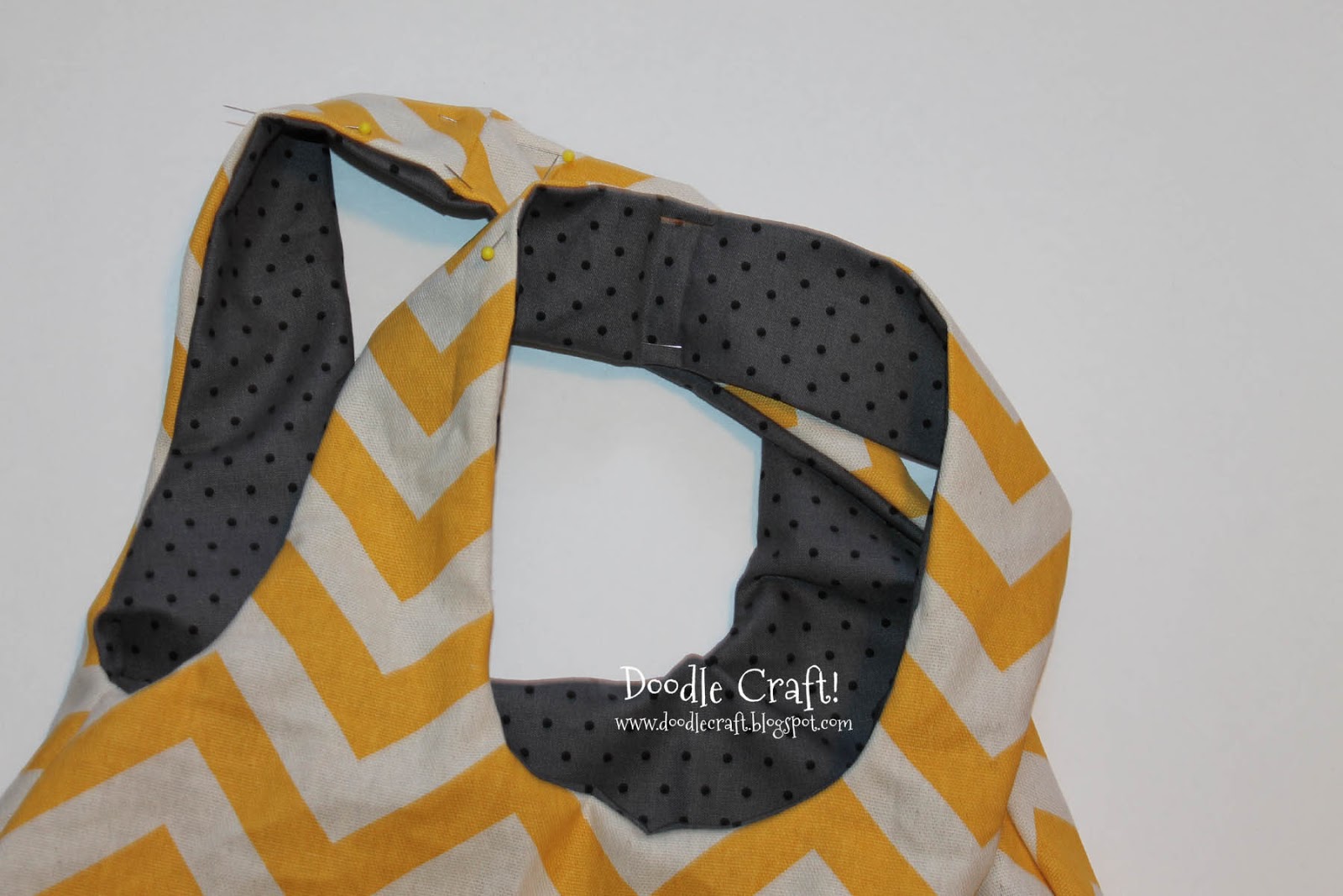 Doodlecraft Reversible Fabric Shoulder Bags!