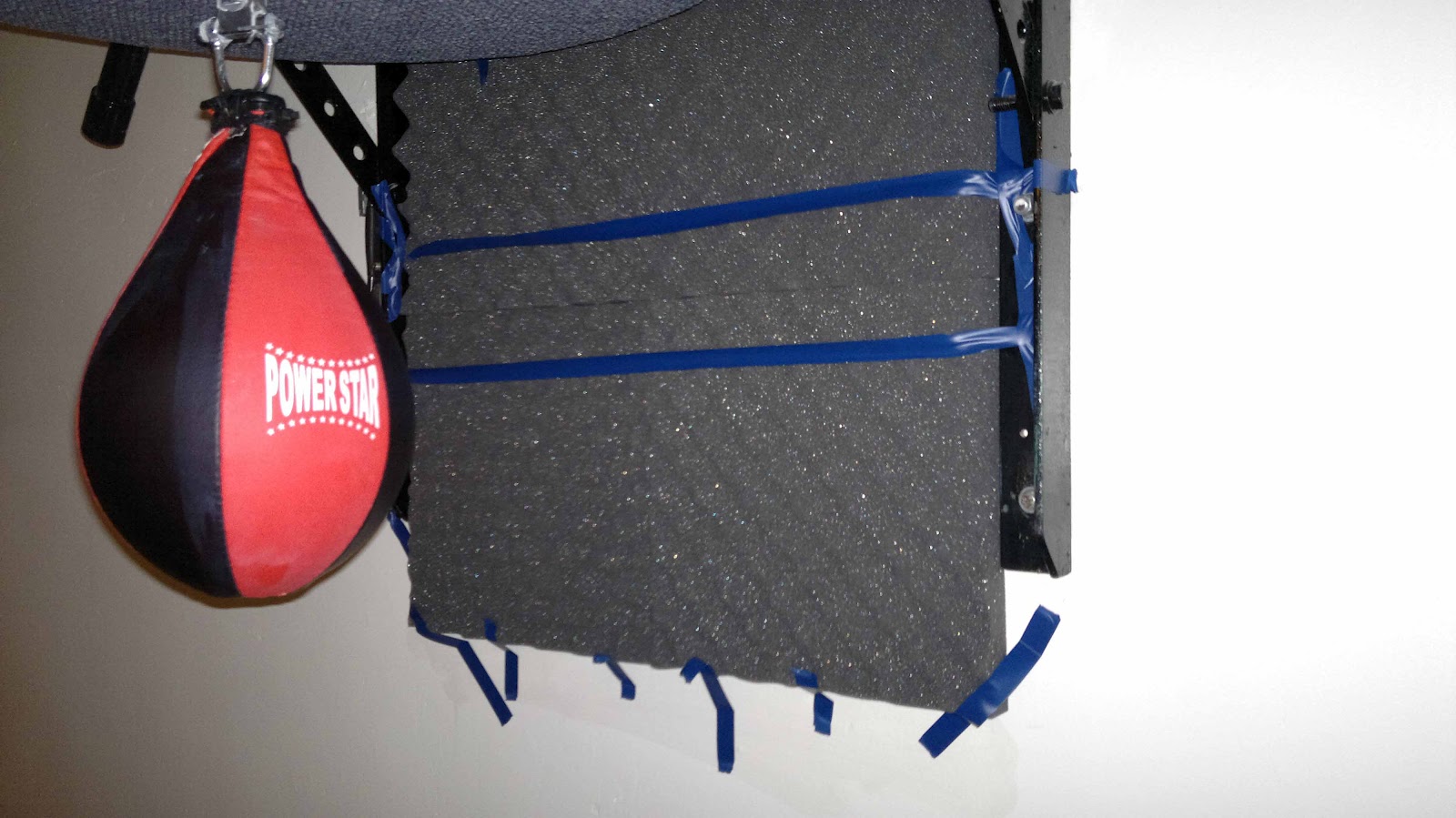 Free For All Striking Techniques Setting up a speed bag at home