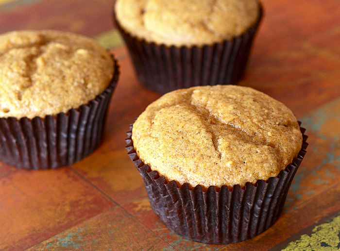 Lemon Drop GlutenFree Pumpkin Spice Muffins