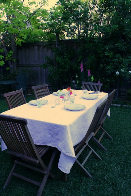 simple dining ideas for al fresco summer gardens
