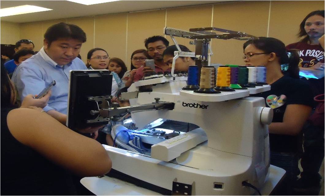 Cebuanos upgrade their entrepreneurial skills with free embroidery-cum-entrepreneurship course from Brother and Go Negosyo. Cebu Seminar