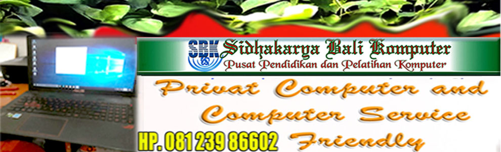Kursus Komputer Nusa Dua Bali